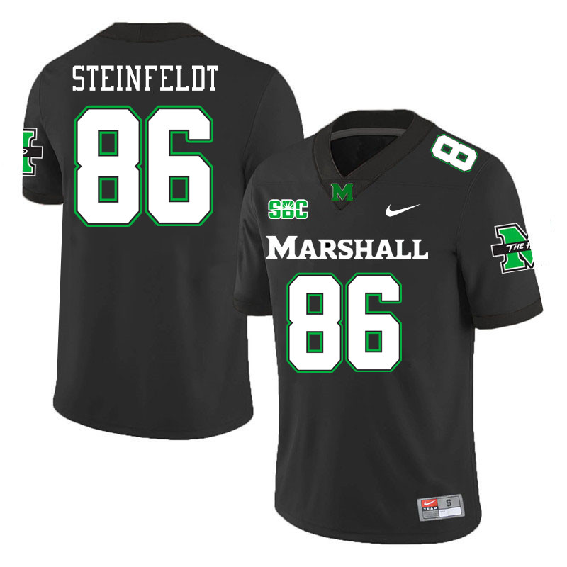 Men #86 Aidan Steinfeldt Marshall Thundering Herd SBC Conference College Football Jerseys Stitched-B
